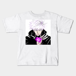 the special sorcerer boy ecopop art in shaman curse magic Kids T-Shirt